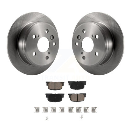Rear Disc Brake Rotors And Ceramic Pads Kit For Toyota Camry Lexus ES300 K8C-101787