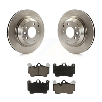 Rear Disc Brake Rotors And Ceramic Pads Kit For Audi Q7 Porsche Cayenne K8C-101812