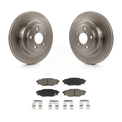 Rear Disc Brake Rotors And Ceramic Pads Kit For Subaru Legacy K8C-101819