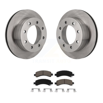 Rear Disc Brake Rotors And Ceramic Pads Kit For GMC Chevrolet Savana 2500 Express 3500 K8C-101822