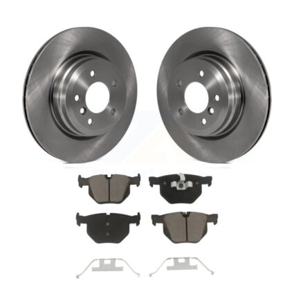 Rear Disc Brake Rotors Ceramic Pad Kit For BMW X1 335i xDrive 335xi 330i 330xi 335is 335d K8C-101829