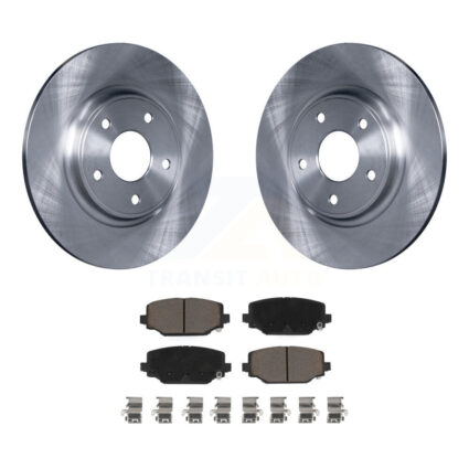 Rear Brake Rotors Ceramic Pad Kit For Dodge Grand Caravan Journey Chrysler Town & Country K8C-101840