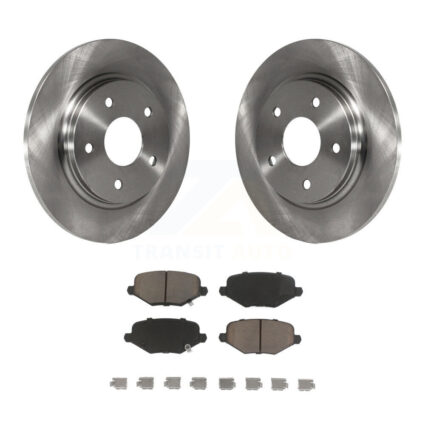 Rear Brake Rotors Ceramic Pad Kit For Dodge Grand Caravan Chrysler Town & Country Journey K8C-101841