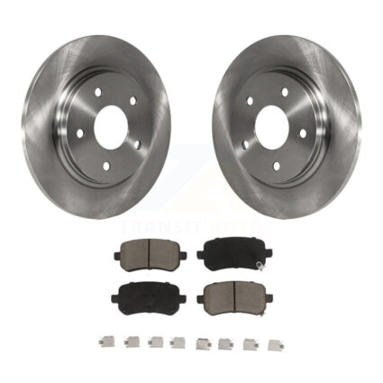 Rear Brake Rotors Ceramic Pad Kit For Dodge Grand Caravan Journey Chrysler Town & Country K8C-101842