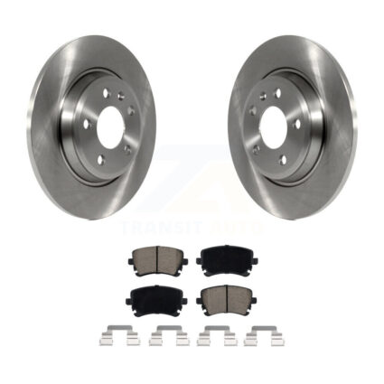 Rear Disc Brake Rotors And Ceramic Pads Kit For Audi Q5 A4 allroad K8C-101851