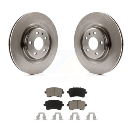 Rear Disc Brake Rotors And Ceramic Pads Kit For Audi Q5 S4 A4 Quattro S5 SQ5 A5 K8C-101852