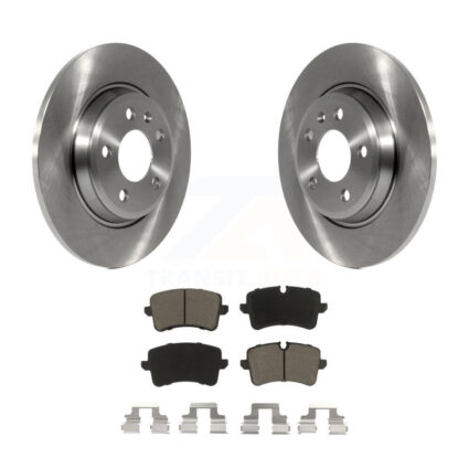 Rear Disc Brake Rotors And Ceramic Pads Kit For Audi A7 Quattro A6 K8C-101854