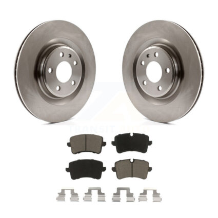 Rear Disc Brake Rotors And Ceramic Pads Kit For Audi Porsche Macan A6 Quattro A7 A8 K8C-101855