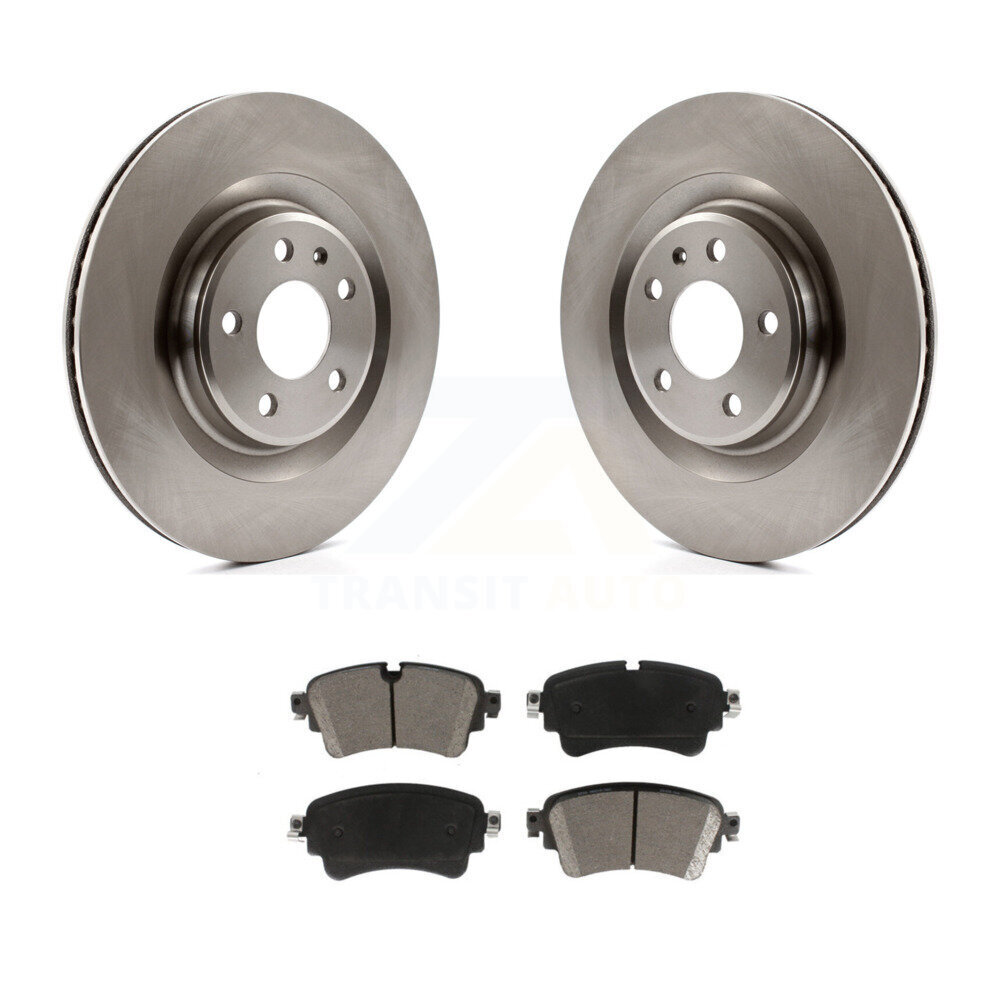 Rear Brake Rotors Ceramic Pad Kit For Audi Q5 A4 Quattro A5 Sportback S5 allroad S4 A6 A7 K8C-101856