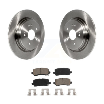 Rear Disc Brake Rotors And Ceramic Pads Kit For 2015-2020 Acura TLX K8C-101864