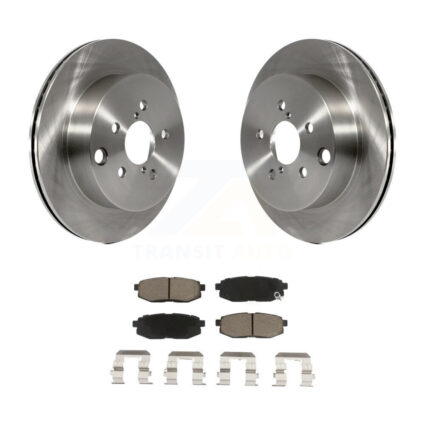 Rear Disc Brake Rotors And Ceramic Pads Kit For 2014-2018 Subaru Forester 2.0L K8C-101881