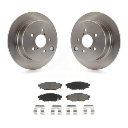 Rear Disc Brake Rotors And Ceramic Pads Kit For Subaru Crosstrek Impreza Forester XV K8C-101882