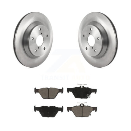 Rear Disc Brake Rotors And Ceramic Pads Kit For 2019-2024 Subaru Forester K8C-101889