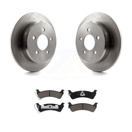 Rear Disc Brake Rotors And Ceramic Pads Kit For Ford Explorer Sport Trac K8C-101903