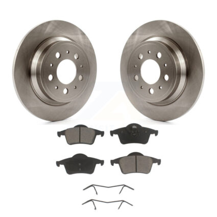 Rear Disc Brake Rotors And Ceramic Pads Kit For Volvo S60 XC70 V70 S80 K8C-101910