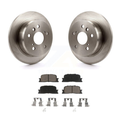 Rear Disc Brake Rotors And Ceramic Pads Kit For Toyota Camry Lexus ES330 ES300 K8C-101928