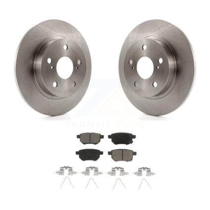Rear Disc Brake Rotors And Ceramic Pads Kit For 2011-2016 Scion tC K8C-101932