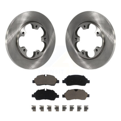 Rear Disc Brake Rotor And Ceramic Pad Kit For Ford Transit-250 Transit-150 Transit-350 HD K8C-101934