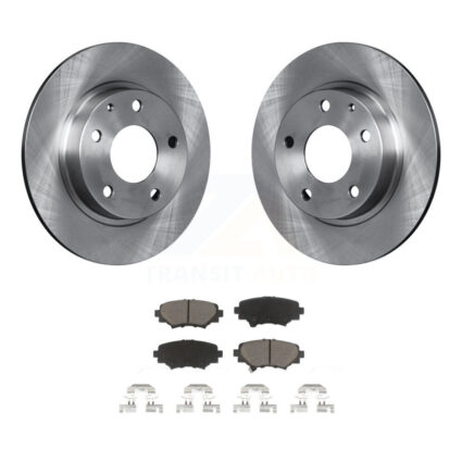 Rear Disc Brake Rotors And Ceramic Pads Kit For Mazda 3 Sport K8C-101935