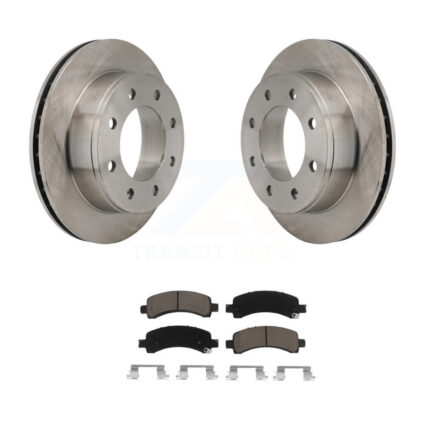 Rear Disc Brake Rotors And Ceramic Pads Kit For Chevrolet GMC Express 2500 Savana 3500 K8C-101941