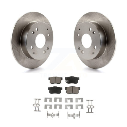 Rear Disc Brake Rotors And Ceramic Pads Kit For Honda Accord Acura CL K8C-101953