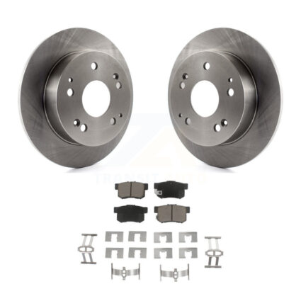 Rear Disc Brake Rotors And Ceramic Pads Kit For Honda Civic Accord Acura RSX Integra K8C-101954