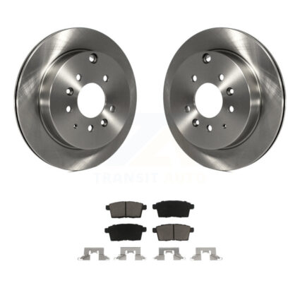 Rear Disc Brake Rotors And Ceramic Pads Kit For Ford Edge Mazda CX-7 Lincoln MKX K8C-101956