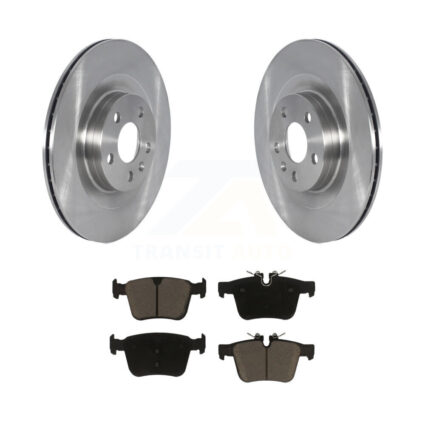 Rear Brake Rotors Ceramic Pad Kit For 2016-2019 Volvo XC90 With 320mm Diameter Rotor K8C-101970