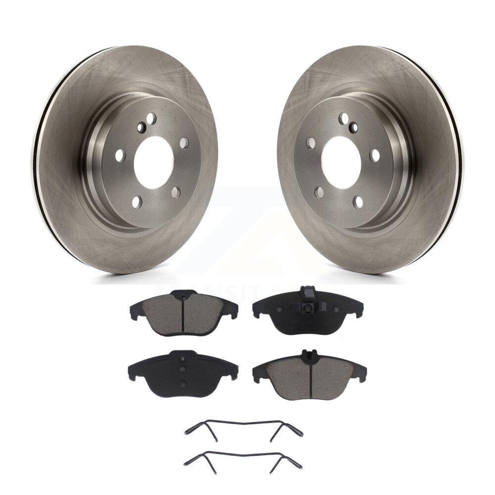 Rear Disc Brake Rotors And Ceramic Pads Kit For Mercedes-Benz C300 C350 E350 C250 E550 K8C-101974