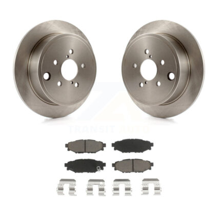 Rear Brake Rotor Ceramic Pad Kit For Subaru Impreza Forester Outback Legacy BRZ Scion WRX K8C-101979