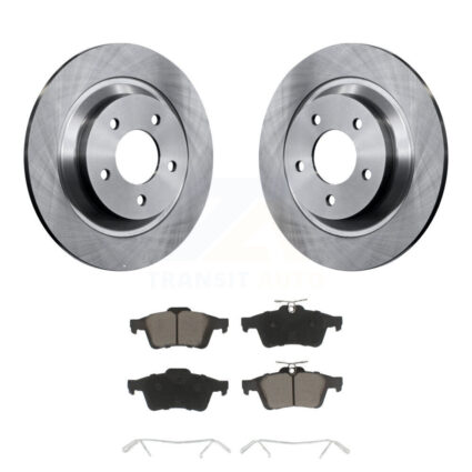 Rear Disc Brake Rotors And Ceramic Pads Kit For Mazda 5 K8C-101982
