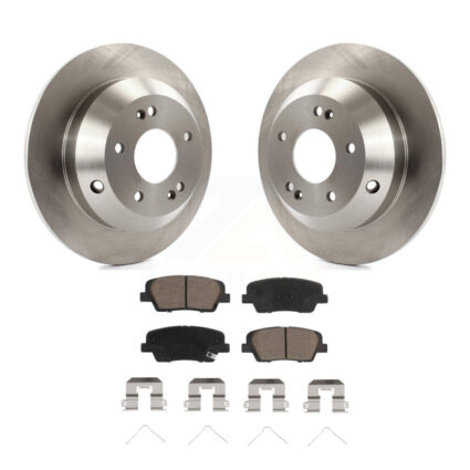 Rear Disc Brake Rotors And Ceramic Pads Kit For Kia Sorento Hyundai Santa Fe Sport XL K8C-101990