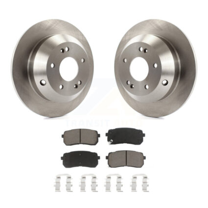 Rear Disc Brake Rotors And Ceramic Pads Kit For 2015-2021 Kia Sedona K8C-101992