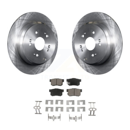 Rear Disc Brake Rotors And Ceramic Pads Kit For Acura RDX K8C-102001