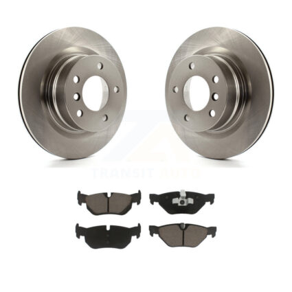 Rear Disc Brake Rotors And Ceramic Pads Kit For 2008-2013 BMW 128i K8C-102003