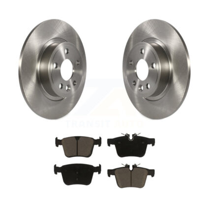 Rear Disc Brake Rotors And Ceramic Pads Kit For Land Rover Discovery Sport Jaguar E-Pace K8C-102007