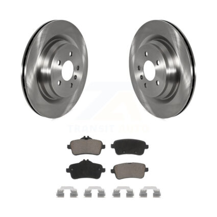 Rear Brake Rotors & Ceramic Pad Kit For Mercedes-Benz ML350 GLE350 GLE43 AMG GLE400 ML400 K8C-102020