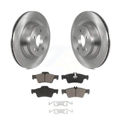 Rear Disc Brake Rotors And Ceramic Pads Kit For Mercedes-Benz E550 CLS550 K8C-102021
