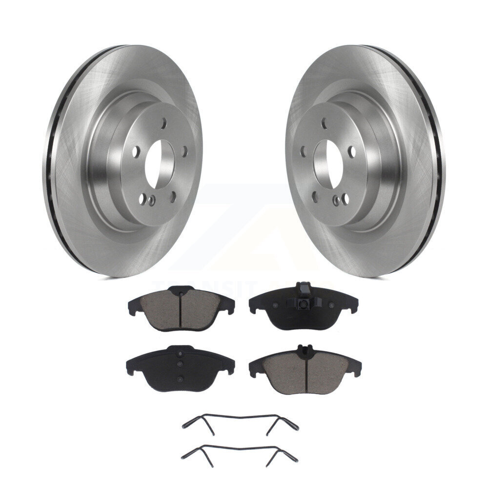 Rear Brake Rotors & Ceramic Pad Kit For Mercedes-Benz E550 With 320mm Diameter Rotor K8C-102022