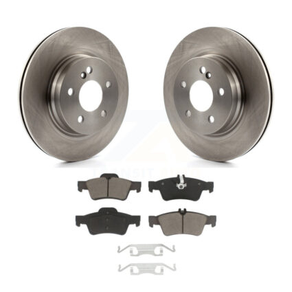 Rear Brake Rotors & Ceramic Pad Kit For Mercedes-Benz E550 With 300mm Diameter Rotor K8C-102023