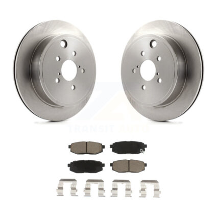 Rear Disc Brake Rotors Ceramic Pad Kit For Subaru Outback Legacy BRZ Scion FR-S Toyota 86 K8C-102028