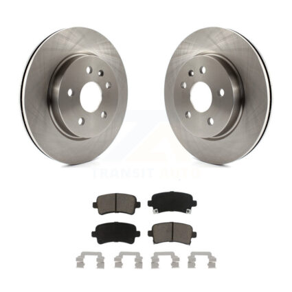 Rear Brake Rotor Ceramic Pad Kit For Chevrolet Buick Malibu Impala LaCrosse Regal XTS 9-5 K8C-102042