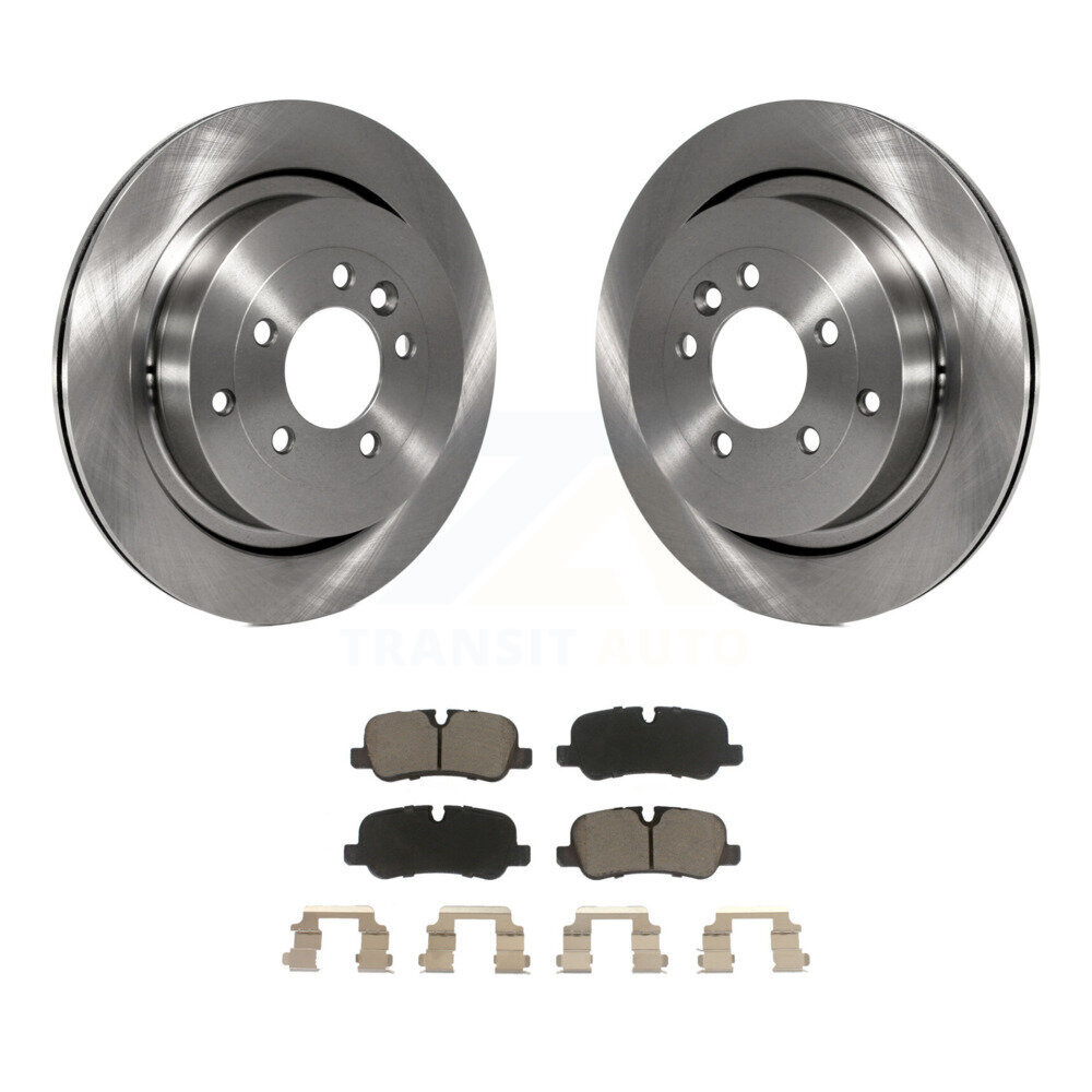 Rear Disc Brake Rotors And Ceramic Pads Kit For Land Rover Range Sport LR4 LR3 K8C-102043