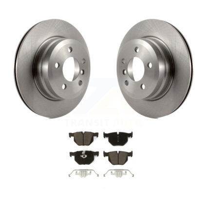 Rear Disc Brake Rotors And Ceramic Pads Kit For BMW X5 X6 K8C-102045