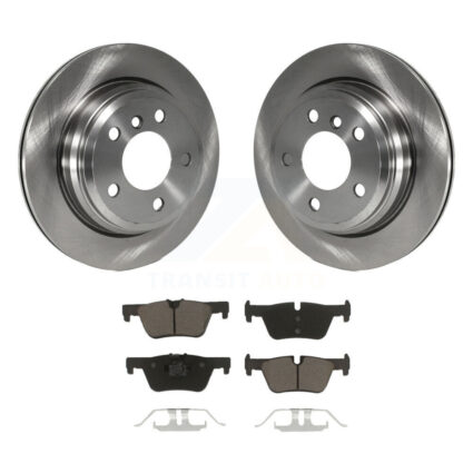 Rear Brake Rotors Ceramic Pad Kit For BMW 328i xDrive 330i 320i 428i 328d 430i Gran Coupe K8C-102048