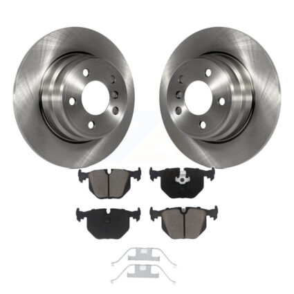 Rear Disc Brake Rotors And Ceramic Pads Kit For BMW X5 K8C-102055