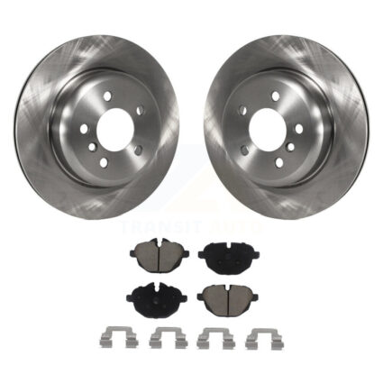 Rear Disc Brake Rotors And Ceramic Pads Kit For BMW 535i xDrive 528i 535d ActiveHybrid 5 K8C-102063
