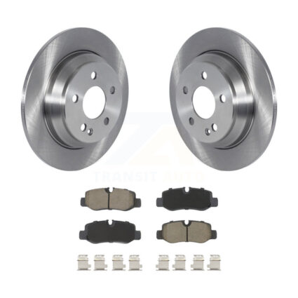 Rear Disc Brake Rotors And Ceramic Pads Kit For Mercedes-Benz Metris K8C-102066