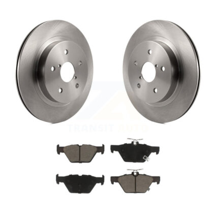 Rear Disc Brake Rotors And Ceramic Pads Kit For Subaru Outback WRX Legacy K8C-102070