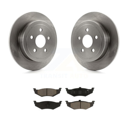 Rear Brake Rotor And Ceramic Pad Kit For Chrysler Sebring PT Cruiser Cirrus Dodge Stratus K8C-102075